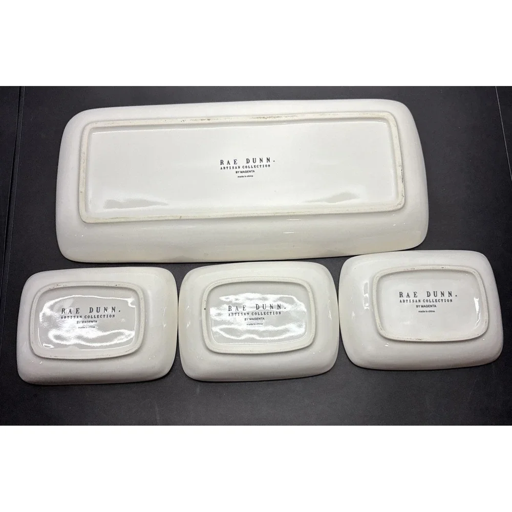 Rae Dunn Artisan Collection by Magenta Write Inspire‎ Create Desk Trinket Tray